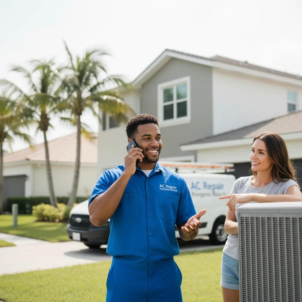 AC Repair Pompano Beach customer support in Fitzpatrick